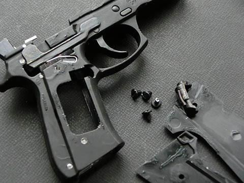 Blackcat Mini Model Gun M92F (Shell Eject)