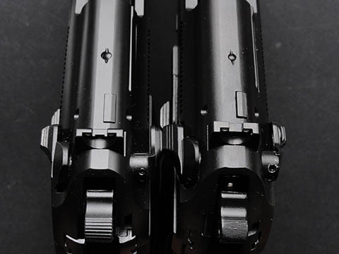 WE New System M9A1 GBB Pistol Semi&Auto Ver. (Black)
