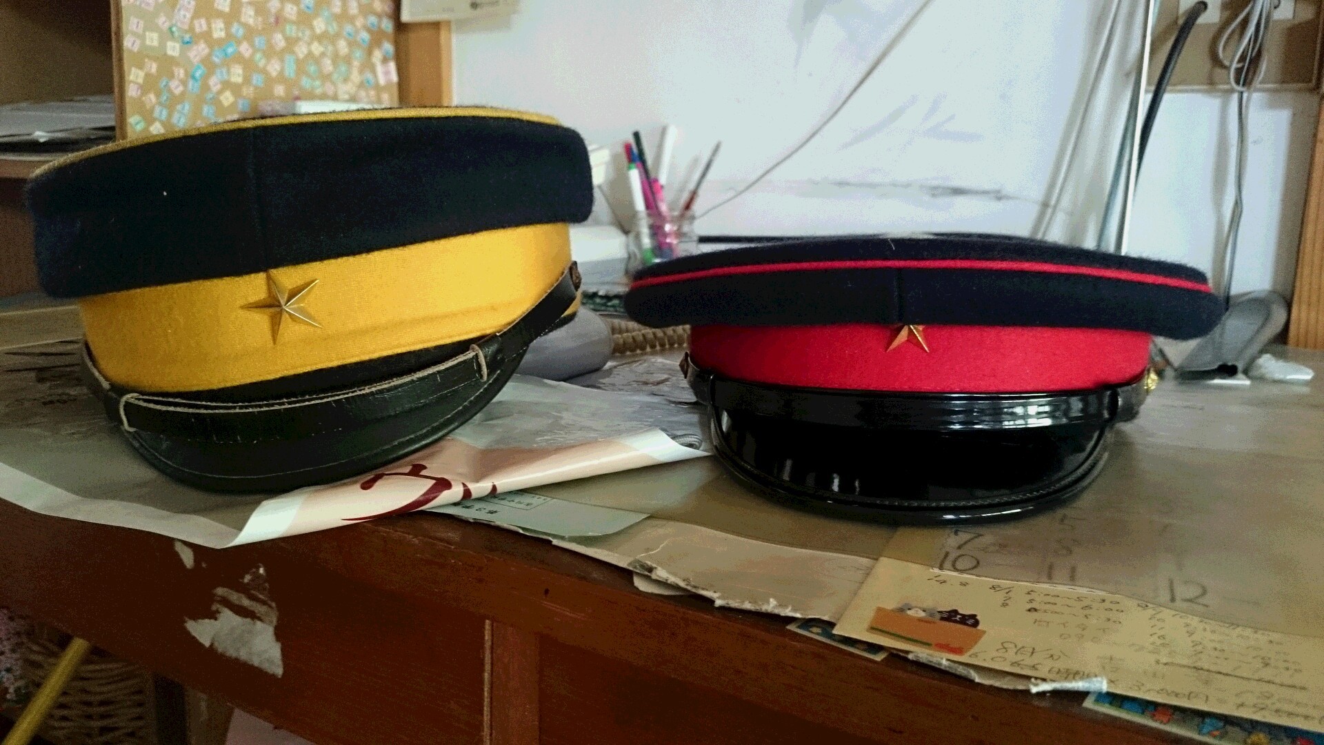 日本陸軍　　明治三十九年式第二種帽・濃紺絨