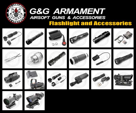 [G&G]Flashlight & Accessories