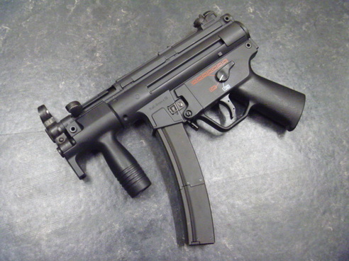 マルゼン製　MP5K （GBB）試射