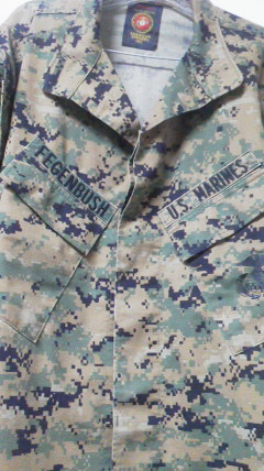 USMC Name Patch