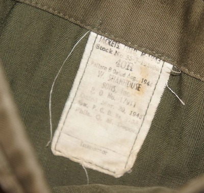 M1943 フィールドジャケット