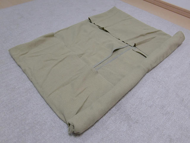 日本陸軍 毛布の巻き方 九九式背嚢（蛸足背嚢）取付時