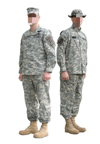 米陸軍の服の種類について