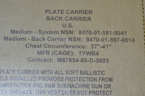 新型 USMC Plate Carrier　②