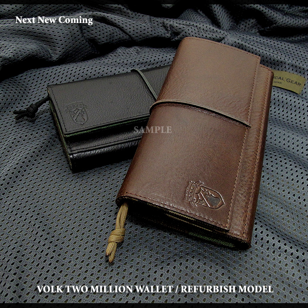 遂に再販 ! VOLK TWO MILLION WALLET REFURBISH MODEL / 画像 = SAMPLE