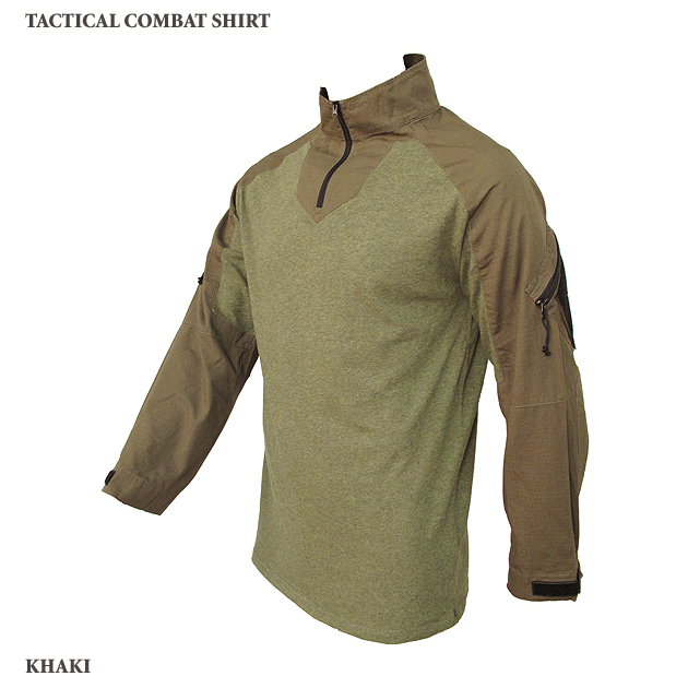 TACTICAL COMBAT UNIFORM / KHAKI - DETAILS PAGE