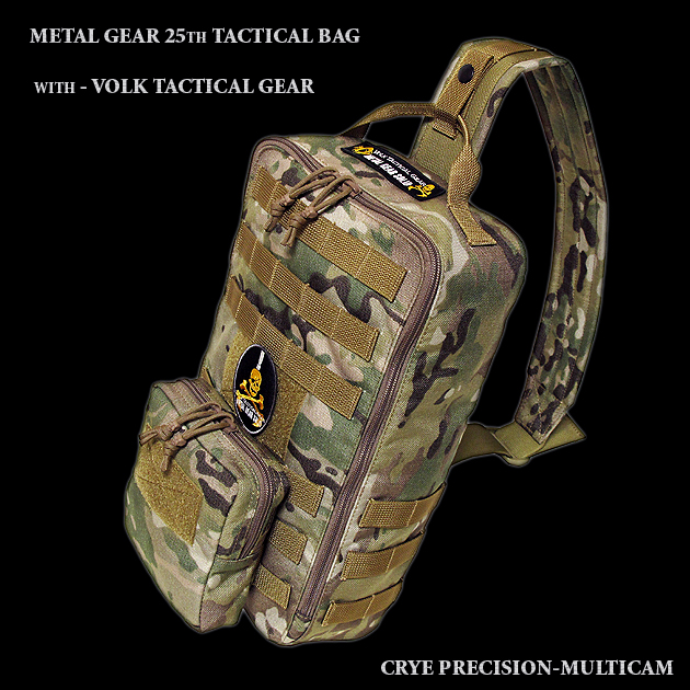 ! METAL GEAR 25TH TACTICAL BAG / 追加装備装着例