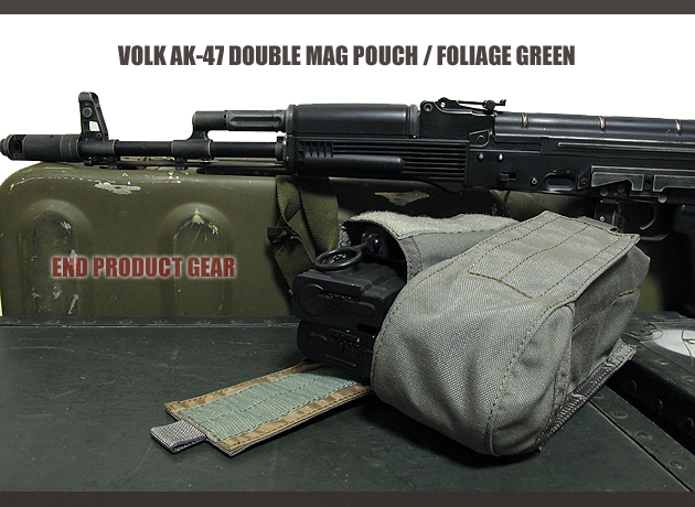 VOLK TACTICAL GEAR BLOG:AK47 DOUBLE MAG POUCH / FG （廃盤製品）