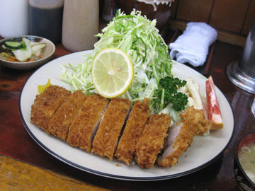 ロースかつ定食【とんかつ赤城】( ﾟ∀ﾟ)ｏ彡