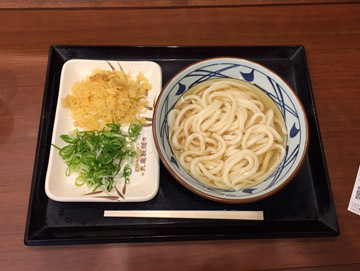 たぬきうどん【丸亀製麺】(´Д｀)