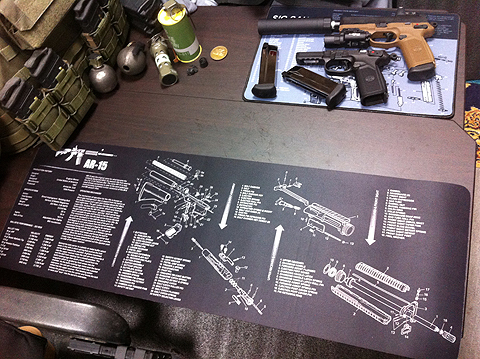 『AR-15 Cleaning Mat』