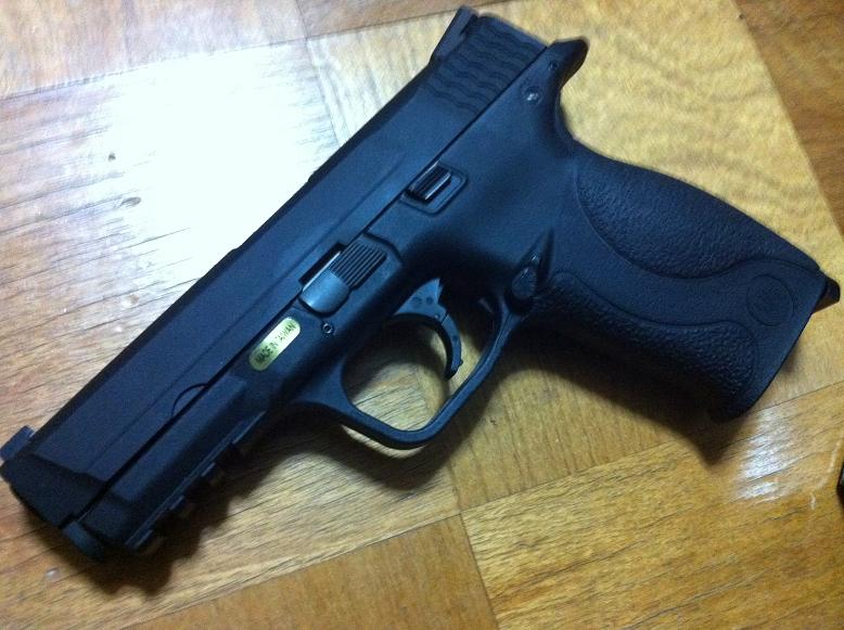 【レビュー】WE製 S&W M&P GBBハンドガン (刻印無し)