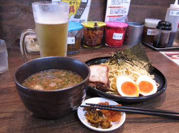 つけ麺【酒風呂】(´Д｀)