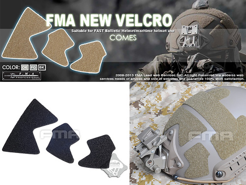 FMA製 Maritime Helmet Velcro MH Model（ヘルメット用カスタムベルクロ）（3枚入）
