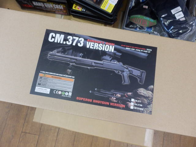 アングス静岡店の最新情報:CYMA CM373M ベネリM3 Tac.ロングリトラクタブルストック フルメタルショットガン