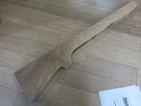 ウィンチェスターM70用ウッドストックの製作！