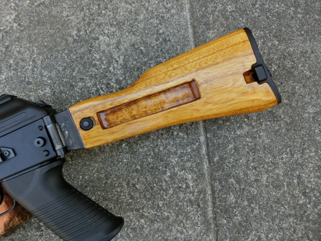 次世代AKS74U用折り畳み式ウッドストックの製作！