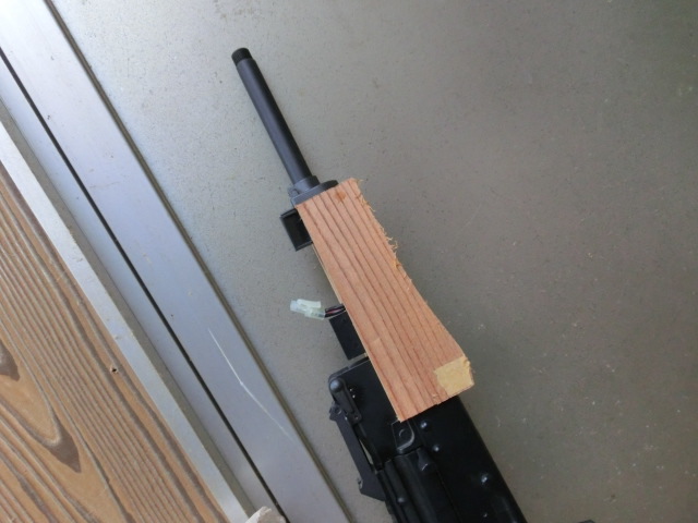 次世代AKS74N用ウッドストックの製作とウッドハンドガードの製作！