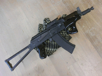 KSC AKS74U用ウッドハンドガードの製作！！