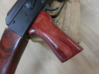 KSC AKS74U用ウッドハンドガードの製作！