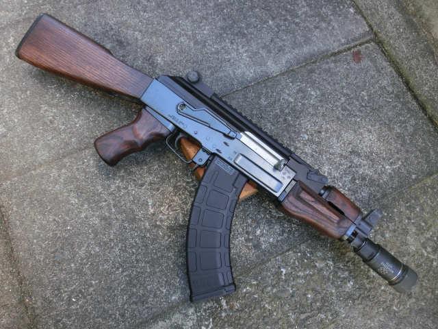 次世代AKS74用サムホールハンドガードの製作！