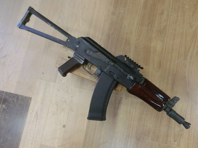 次世代AK47用ウッドハンドガードとアッパーハンドガードの製作！