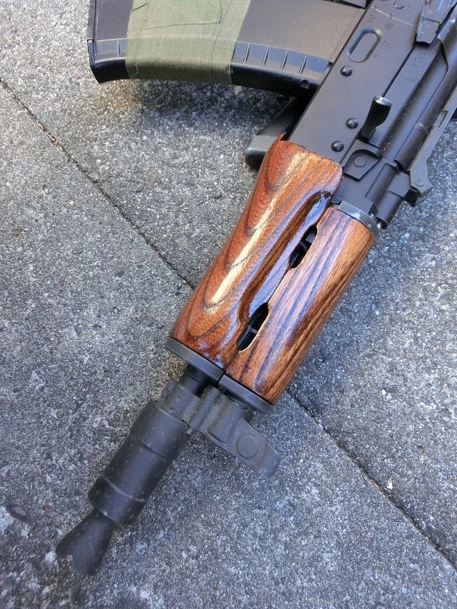 KSC AKS74Uハンドガードの完成と次世代AKS74Uハンドガードの完成！