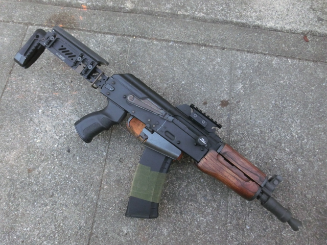 KSC AKS74U　ハンドガードの製作！
