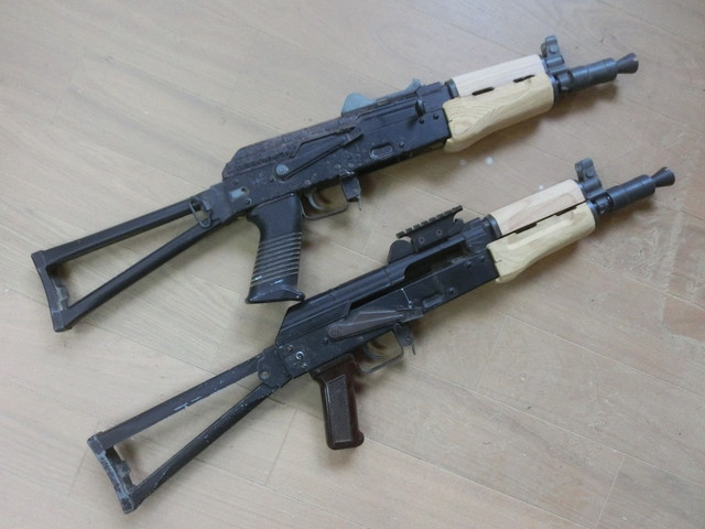 AKS74U用ハンドガードの製作とKSC M11A1用サムホールストックの製作！