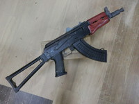 KSC AKS74U用ウッドハンドガードの製作！