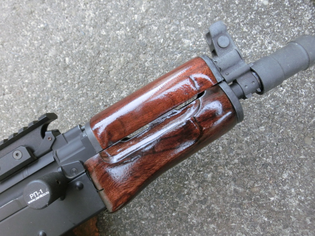 STD AK47用サムホールハンドガードの製作とAKMタイプウッドハンドガードの製作！