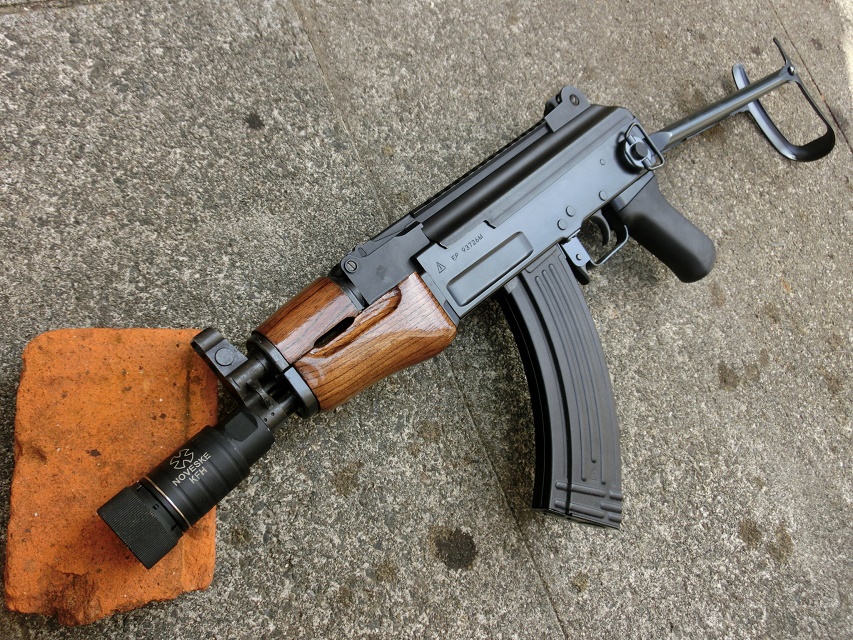 次世代AKS74Nウッドハンドガードの荒加工完了と次世代AK用ストックレススリングポイントの製作！