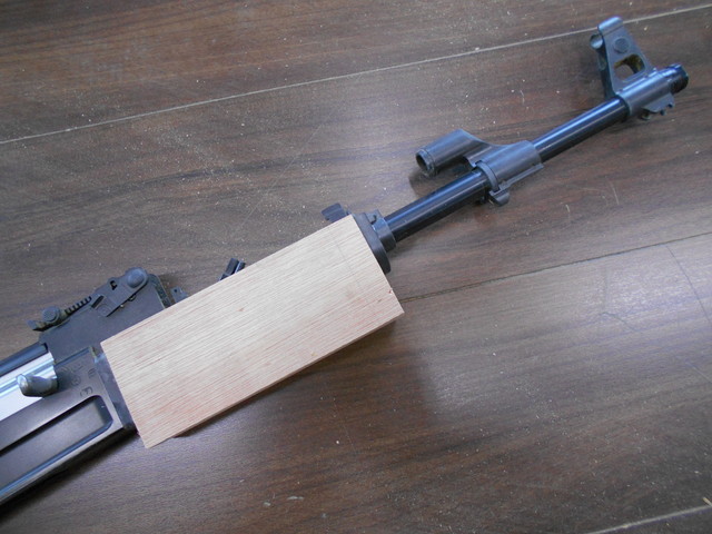 次世代AKS74N用アッパーハンドガードと次世代AK47用合板ウッドハンドガードの製作！