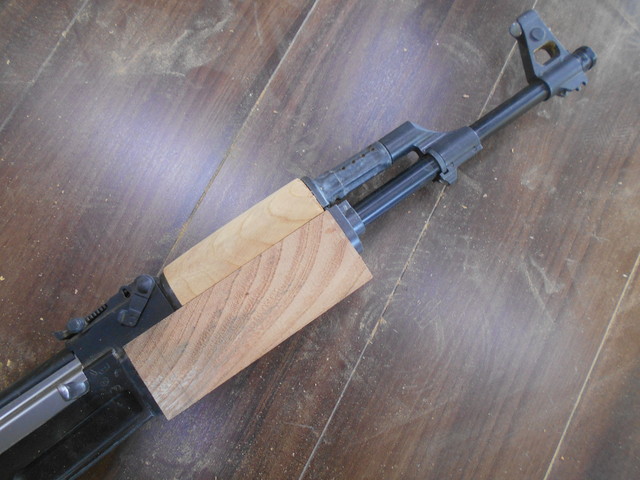次世代AK47用ウッドハンドガードの製作とウッドストックの製作！