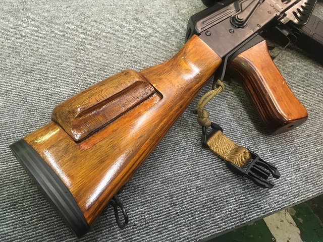 次世代AKS74U用折り畳みウッドストックの製作！