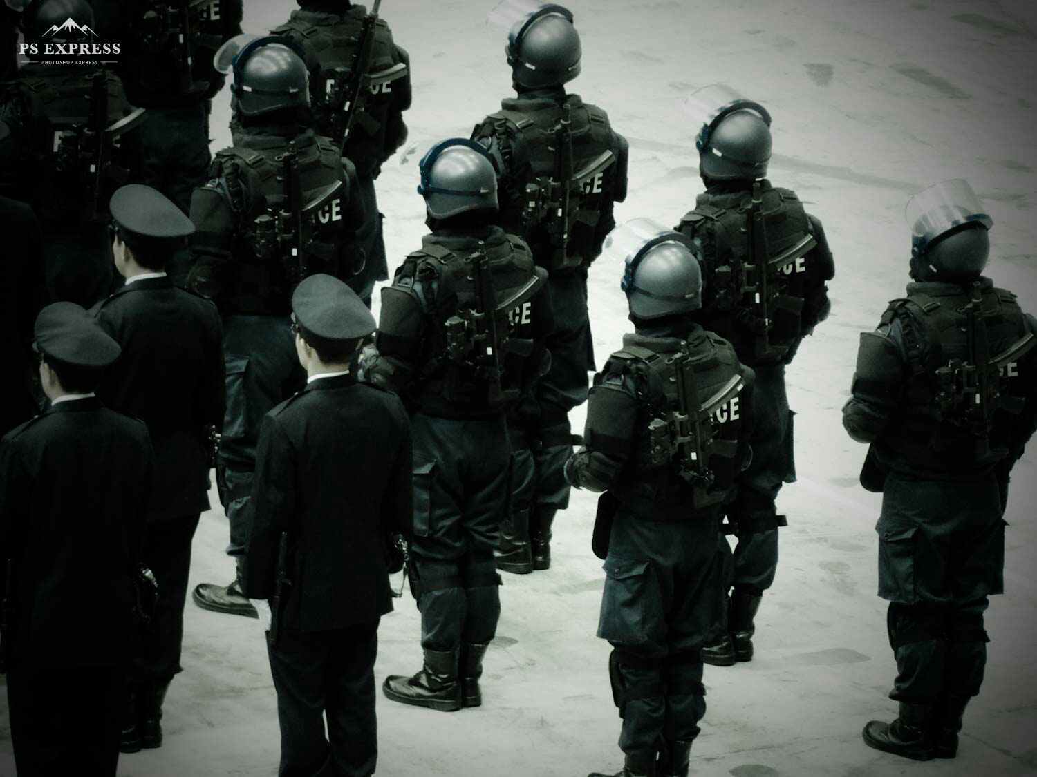 1.16. 千葉県警の年頭視閲へ行ってきた2019