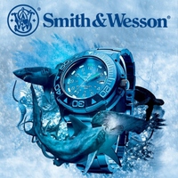 スミス&ウェッソン/S&W ダイバー ウォッチ 発光トリチウム 腕時計 再入荷