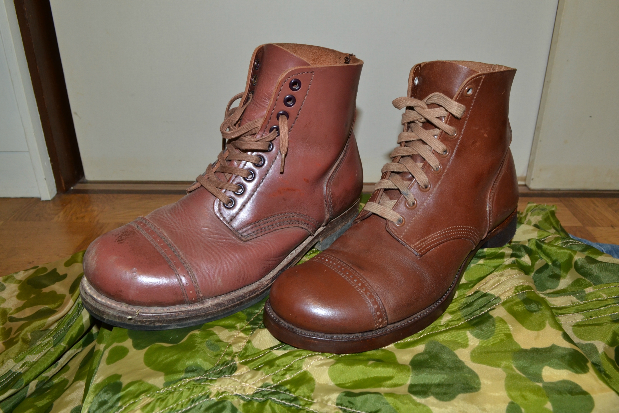 再生・復活　u.s army service shoes type1 all sole