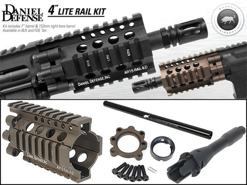 MADBULL製Daniel Defense Licensed Lite Rail 4.0 コンバージョンキット