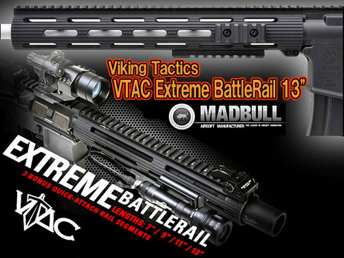 エアガン市場ブログ】最新商品カタログ:VTAC Extreme BattleRail入荷