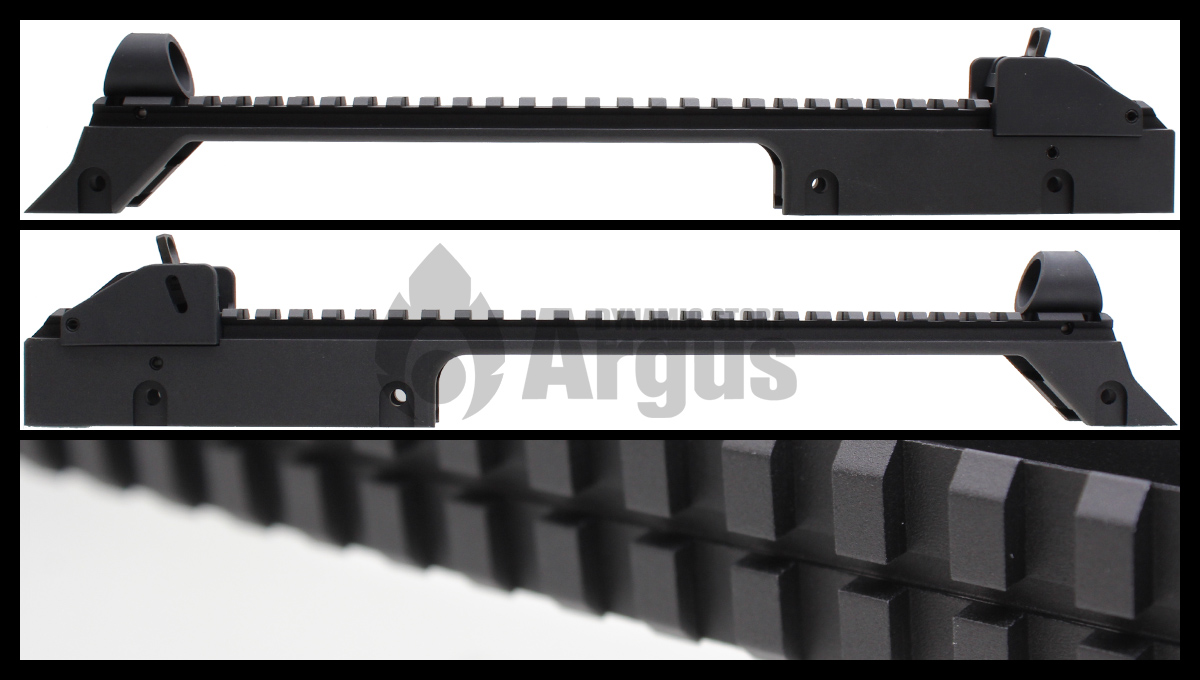 G36 CNC Scope Rail With Front & Rear Sight