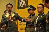 2013年龙骑兵军装秀