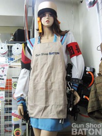 Gun Shop BATONのエプロンが出来ました 2016/04/08 14:43:16