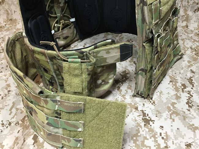 BLACK LINE - blog:実物 crye precision 初期型 CPC multicam