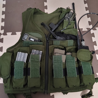 BLACKHAWK! OMEGA TACTICAL VEST-1 OD (2) 及び装備