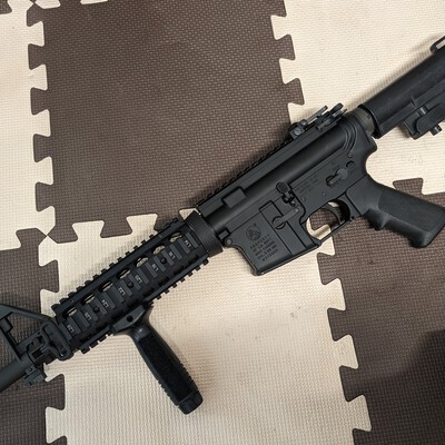 VFC M4 GBBR その26 KAC Folding Rear Sight, 300 Meter