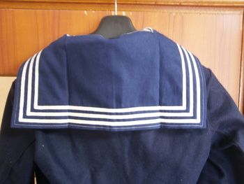 東ドイツ　海軍セーラー服（＋襟）･ズボン