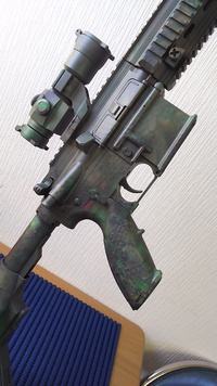 HK416D塗装